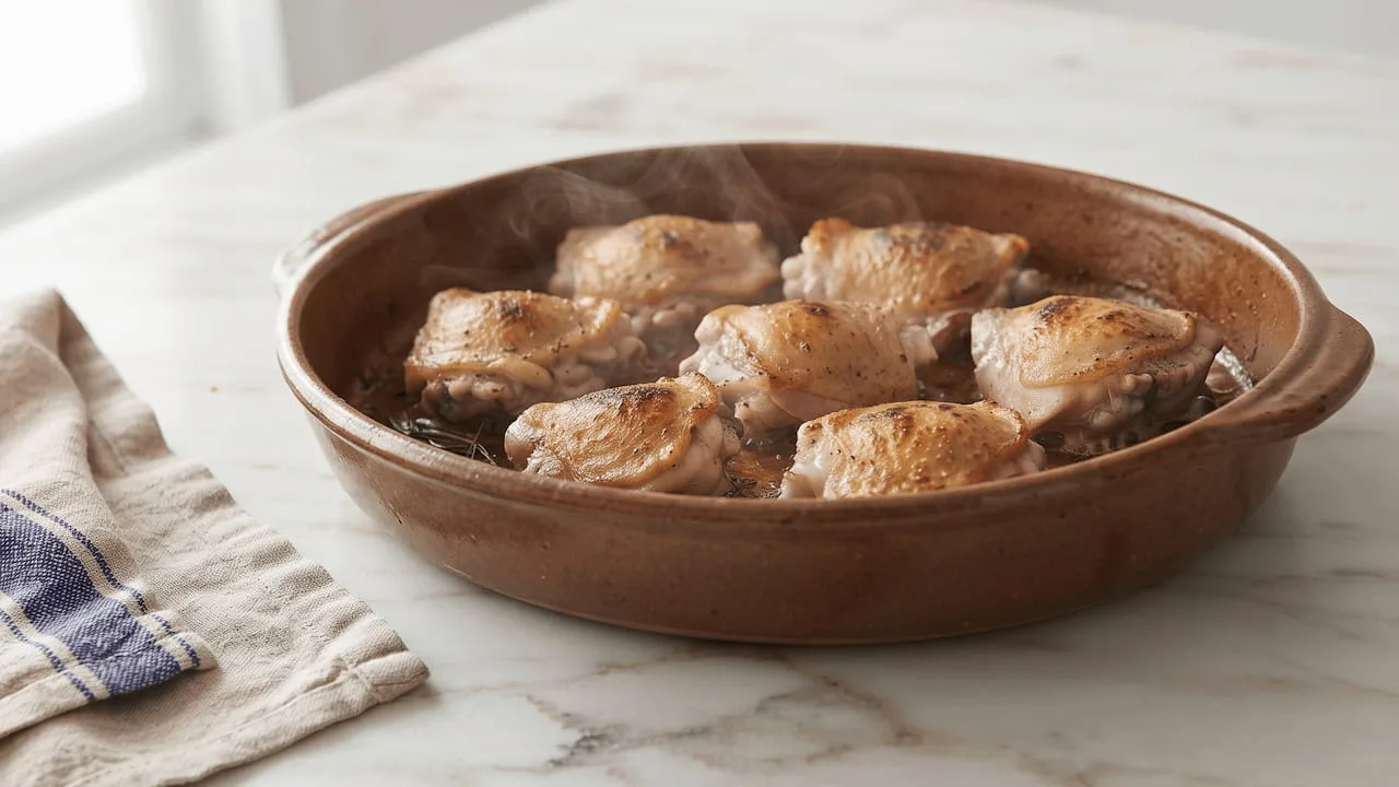 Contramuslos de pollo jugosos y tiernos al horno: la receta ideal para el día a día